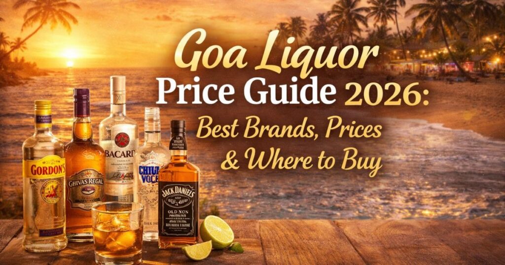 Goa Liquor Price Guide 2026: Best Brands, Prices & Where to Buy