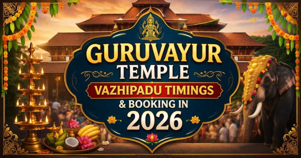 Guruvayur Temple Vazhipadu Timings & Booking in 2026