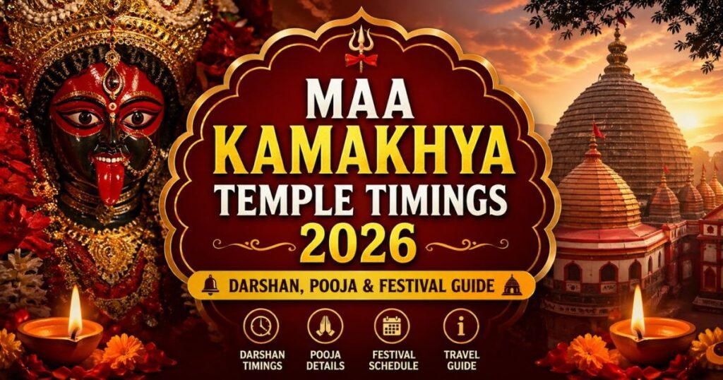 Maa Kamakhya Temple Timings 2026: Darshan, Pooja & Festival Guide