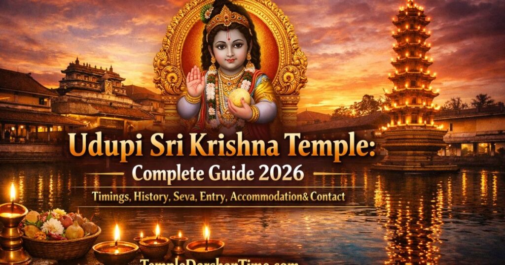 Udupi Sri Krishna Temple: Complete Guide 2026 (Timings, History, Seva, Entry, Accommodation & Contact) – TempleDarshanTime.com