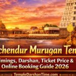 Tiruchendur Murugan Temple Timings, Darshan, Ticket Price & Online Booking Guide 2026 – TempleDarshanTime.com