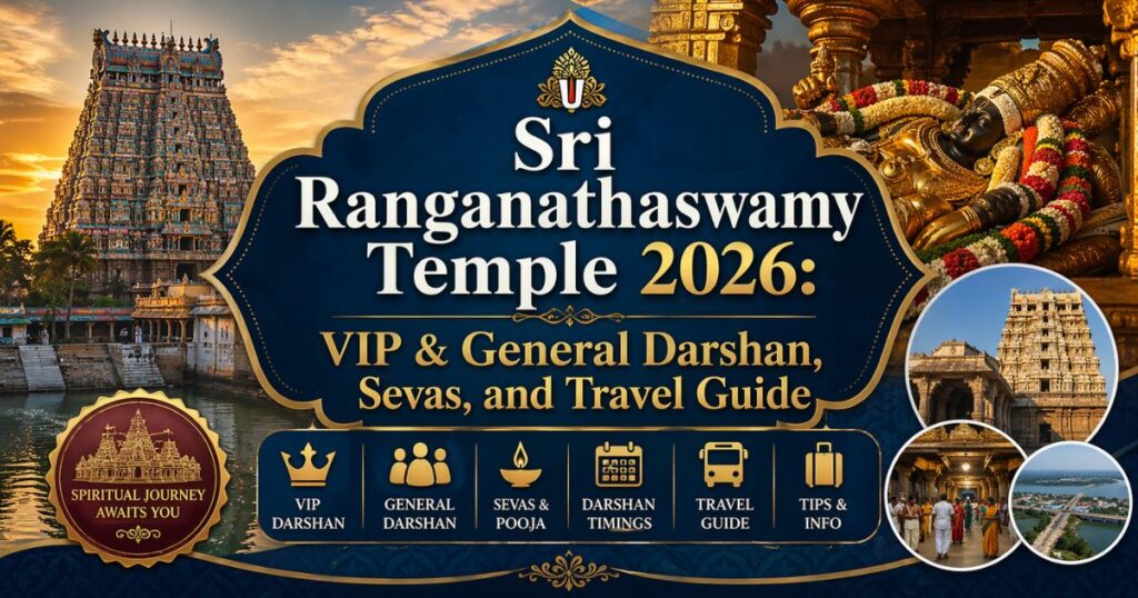 Sri Ranganathaswamy Temple 2026: VIP & General Darshan, Sevas, and Travel Guide