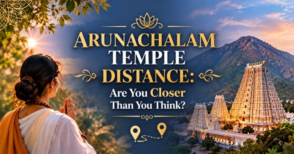 Arunachalam Temple Distance: Are You Closer Than You Think?