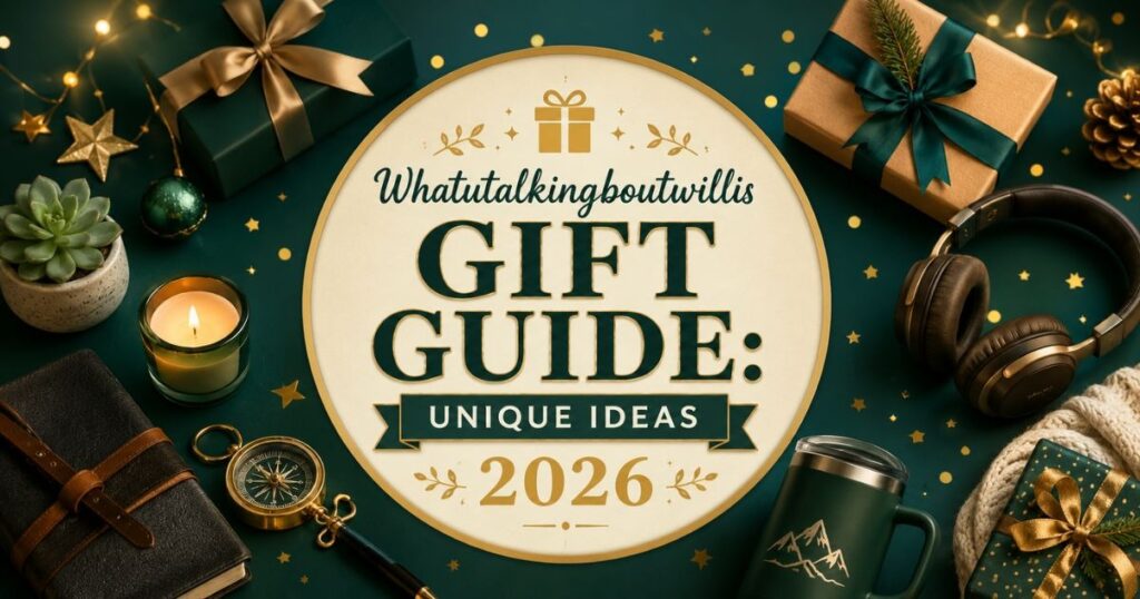 Whatutalkingboutwillis Gift Guide: Unique Ideas 2026
