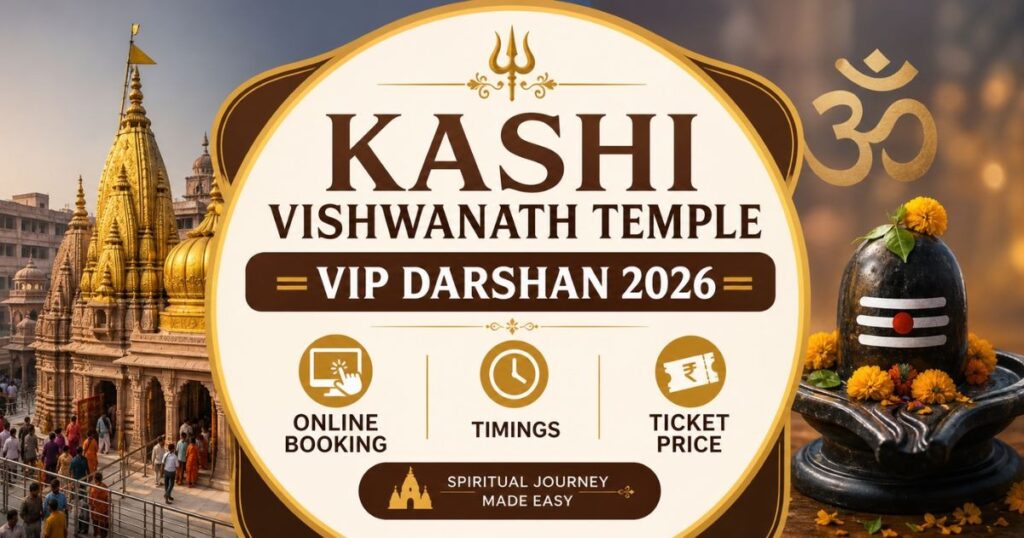 Kashi Vishwanath Temple VIP Darshan 2026 – Online Booking, Timings & Ticket Price