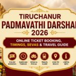 Tiruchanur Padmavathi Darshan 2026: Online Ticket Booking, Timings, Sevas & Travel Guide