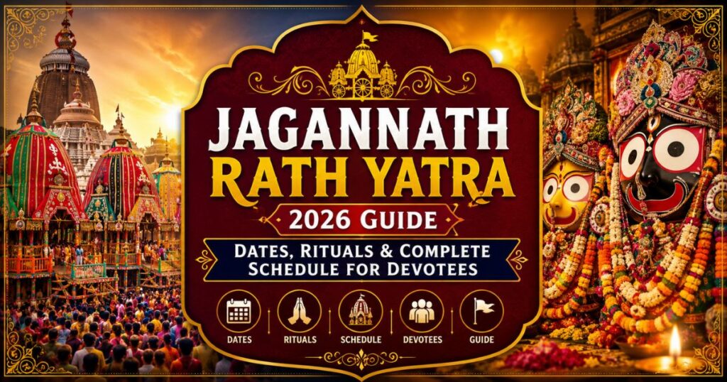 Jagannath Rath Yatra 2026 Guide: Dates, Rituals & Complete Schedule for Devotees