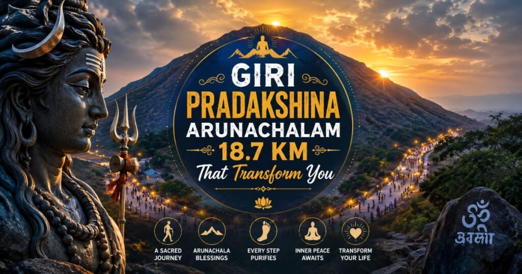 Giri Pradakshina Arunachalam: 18.7 km That Transform You
