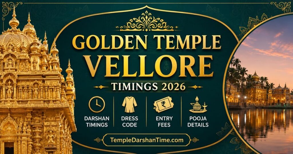 Golden Temple Vellore Timings 2026, Darshan, Dress Code, Entry Fees & Pooja Details