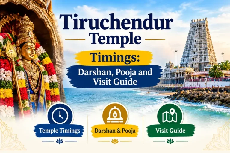 Tiruchendur Temple Timings: Darshan, Pooja and Visit Guide Tiruchendur Temple Timings